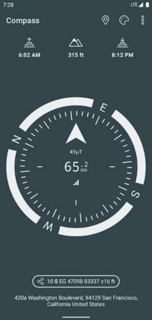 Compass & Altimeter Screenshot 0