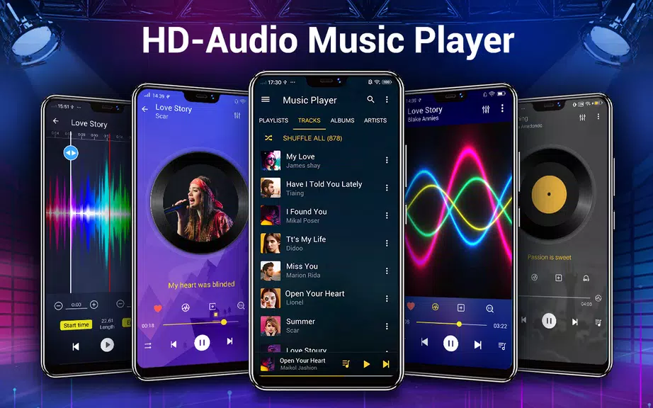 Music player- bass boost,music應用截圖第0張