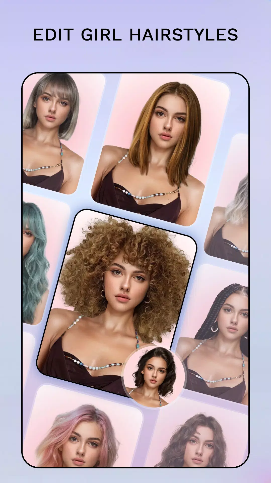 Hair Color Changer: Hairstyles 스크린샷 3