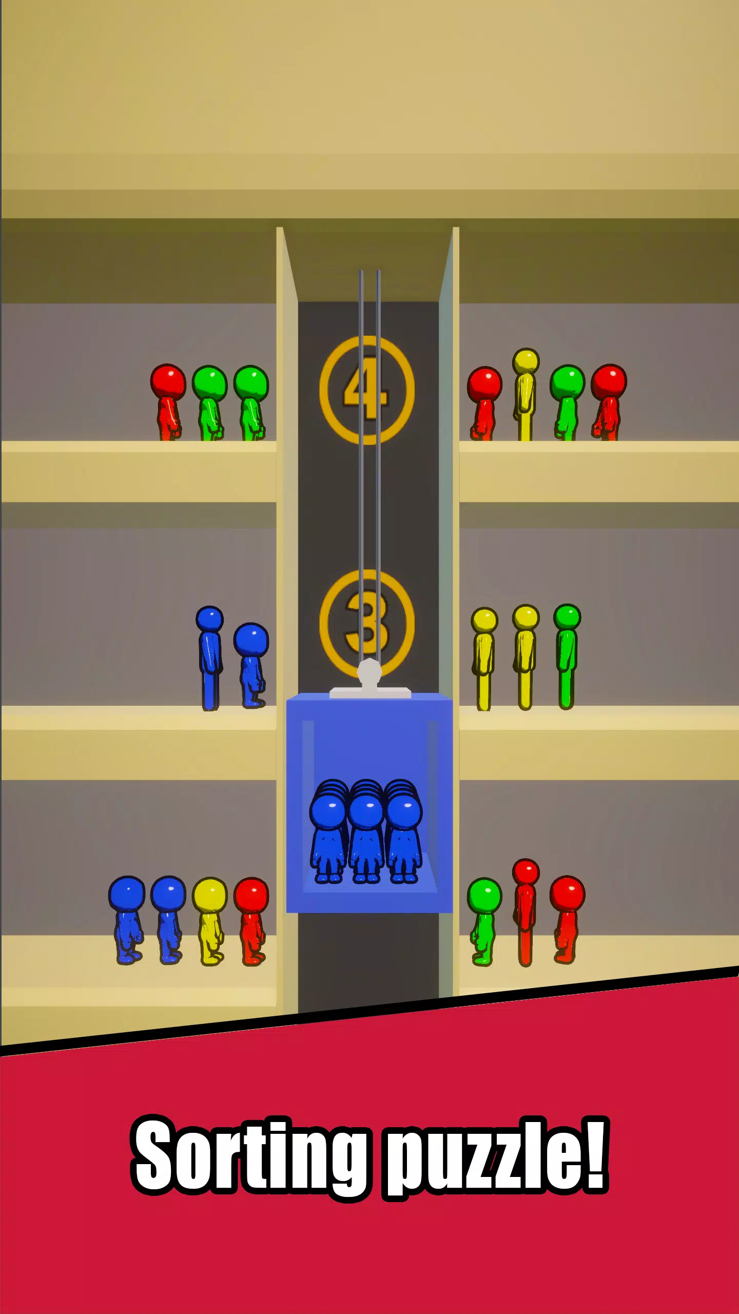 Lift Traffic: elevator game स्क्रीनशॉट 0