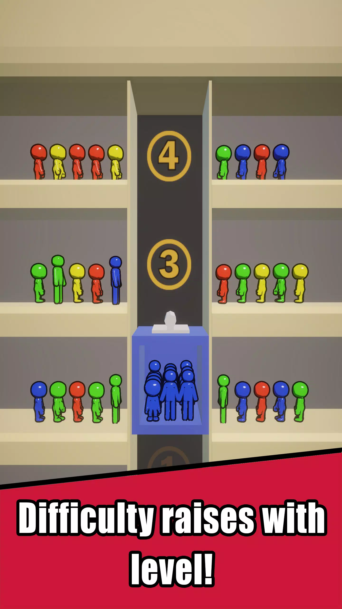 Lift Traffic: elevator game स्क्रीनशॉट 2