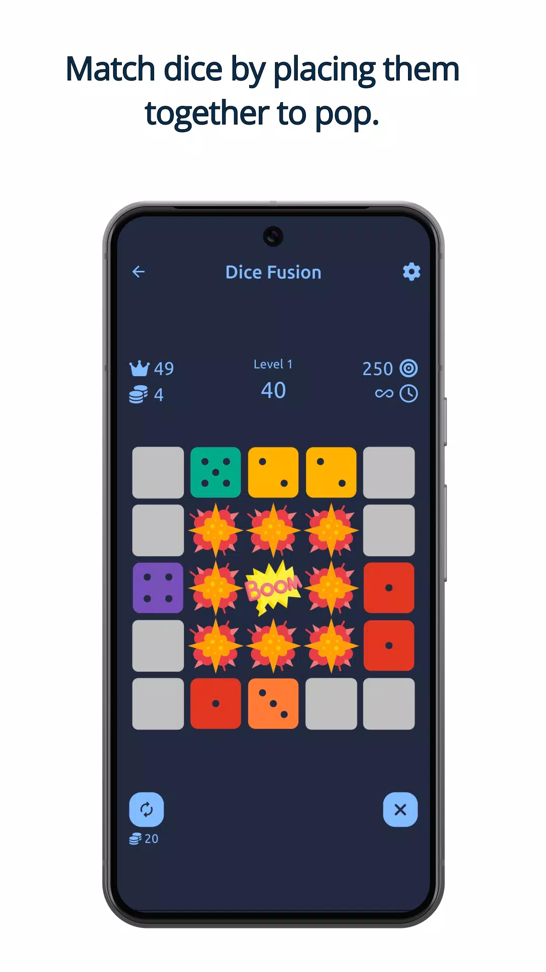 Dice Fusion স্ক্রিনশট 1