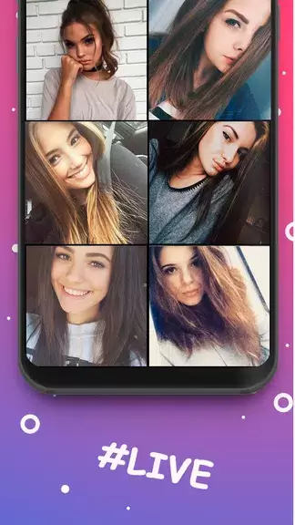 Live ladies video call app Скриншот 1