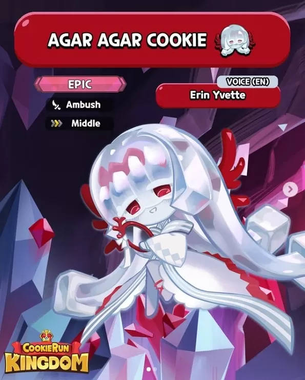 CookieRun: Kingdom Guide - Agar Agar Cookie