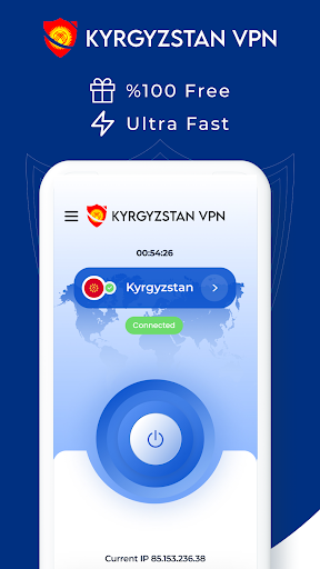 VPN Kyrgyzstan - Get KGZ IP Ảnh chụp màn hình 0