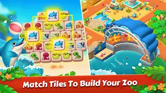 Zoo Tile - Match Puzzle Game Zrzut ekranu 2