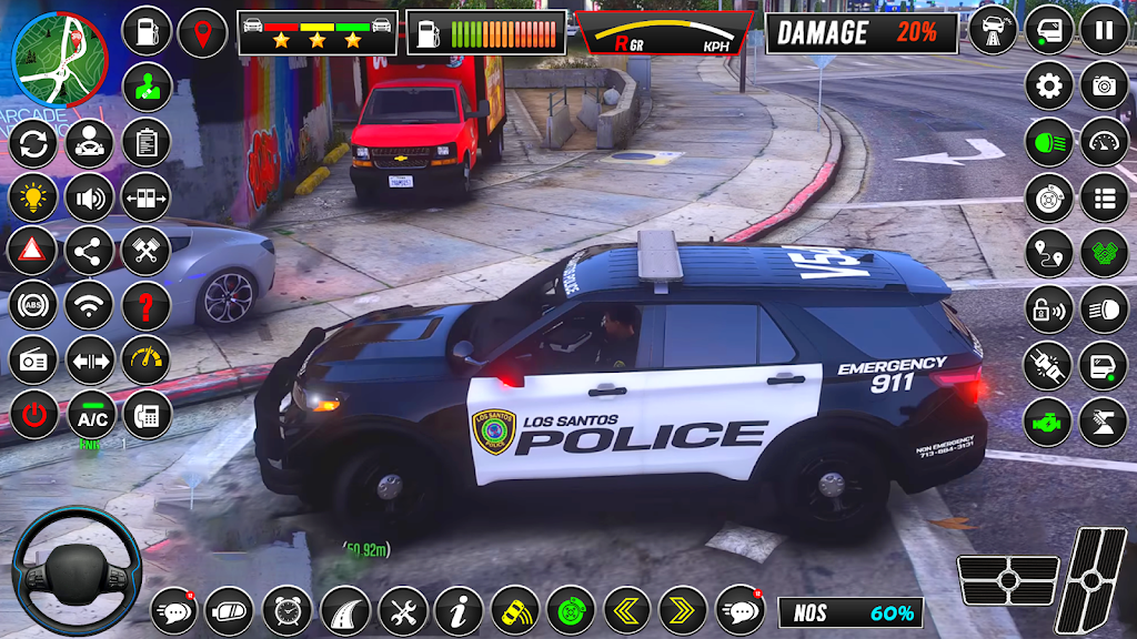 Police Car Chase: Car Games 3D スクリーンショット 2