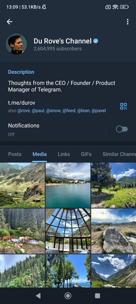 Telegram Captura de pantalla 1