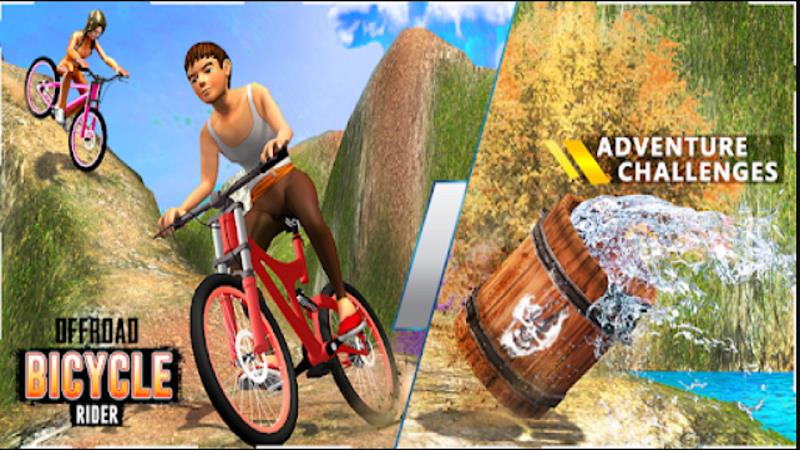 Offroad Bicycle Bmx Stunt Game Captura de tela 1