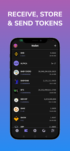 WalletSwap Crypto Wallet Zrzut ekranu 2