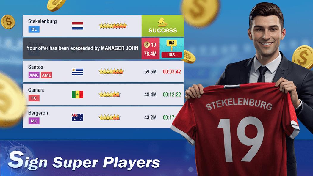 Top Football Manager 2024 Mod Schermafbeelding 3