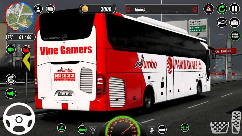 Bus Simulator: City Bus Games ဖန်သားပြင်ဓာတ်ပုံ 1