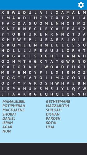 Bible Word Search Captura de pantalla 3