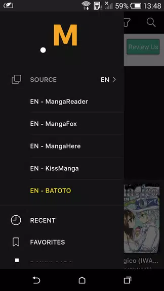 Manga AON Zrzut ekranu 0