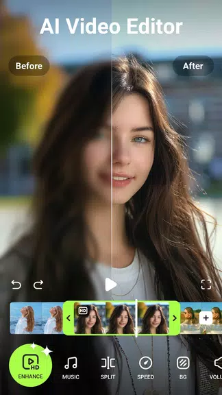 AI Video Enhancer - Utool स्क्रीनशॉट 3
