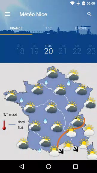 Météo Nice Captura de tela 2