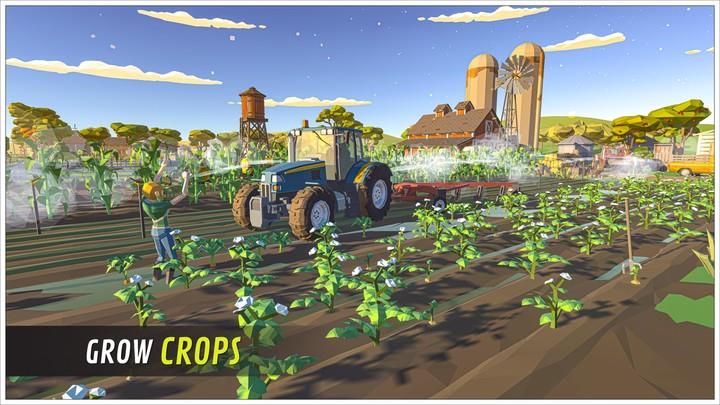 Real Farming Tractor Game 2024 Ekran Görüntüsü 1