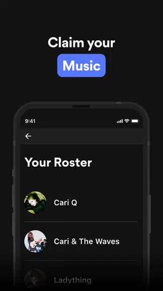 Musixmatch Pro for Artists應用截圖第1張