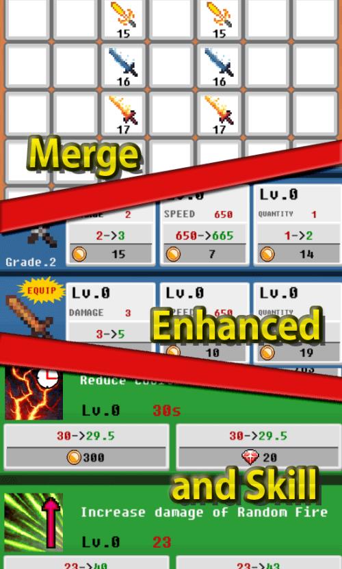 Merge Sword :Idle Merged Sword Screenshot 1