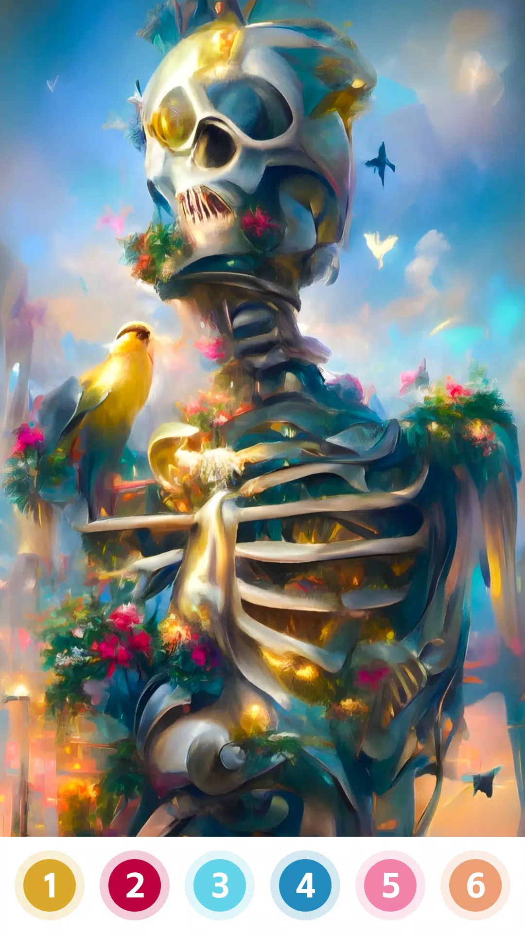 Love & Death Paint by Number Captura de pantalla 3