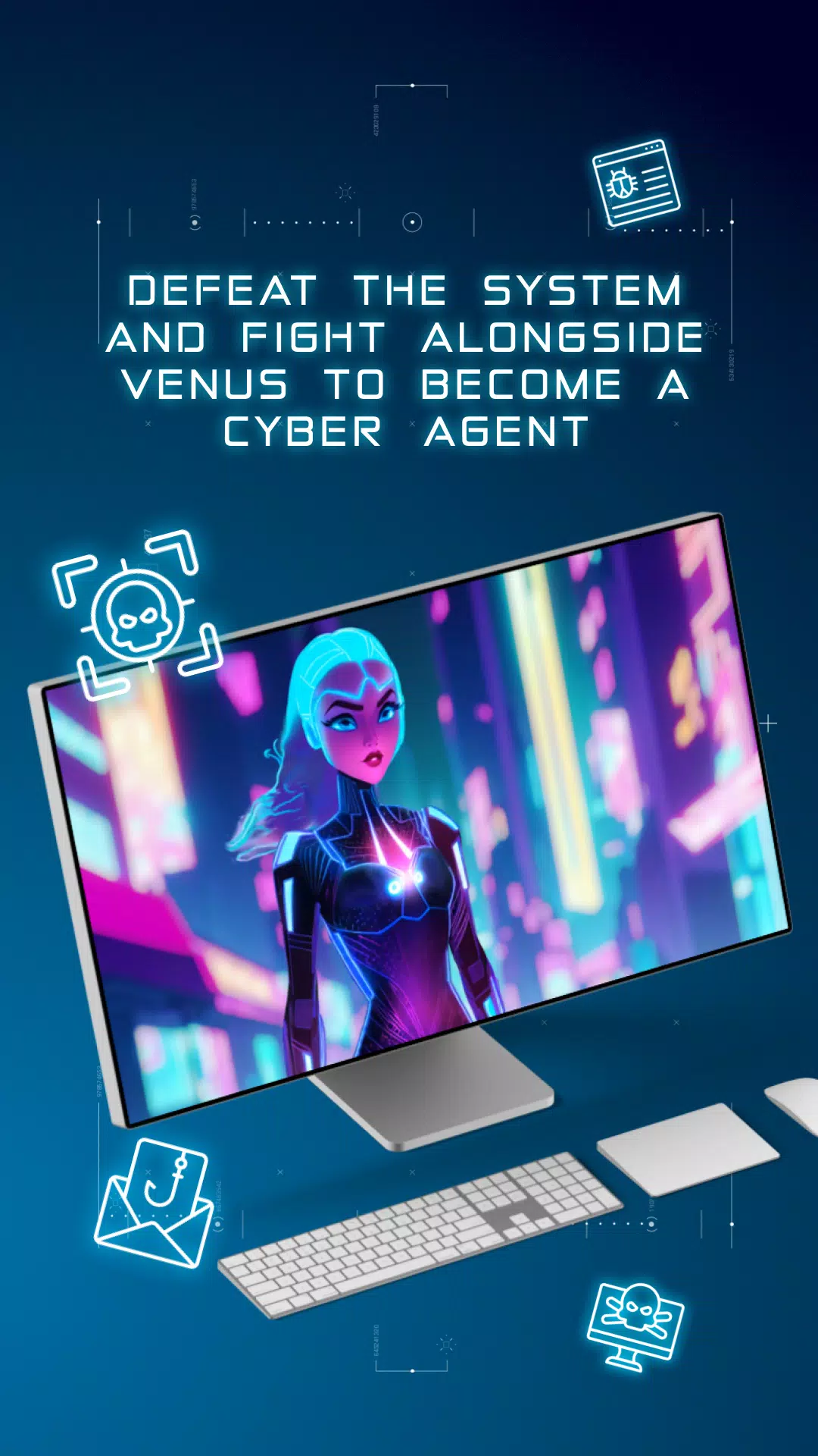 Cyber Agent, a hero rises應用截圖第1張