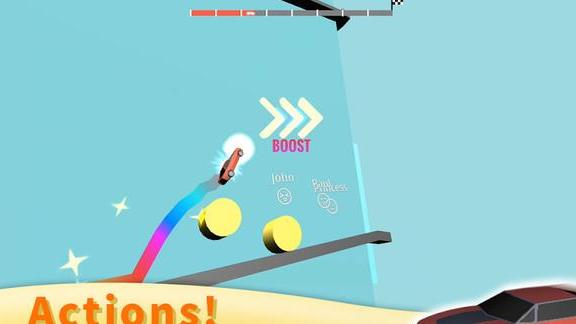 Tear Tower: Stunt Car Infinite Captura de tela 0