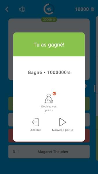 Millions Quiz - Français ภาพหน้าจอ 1