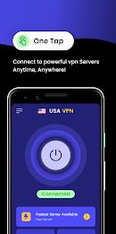 USA VPN - Proxy VPN for USA Captura de pantalla 2