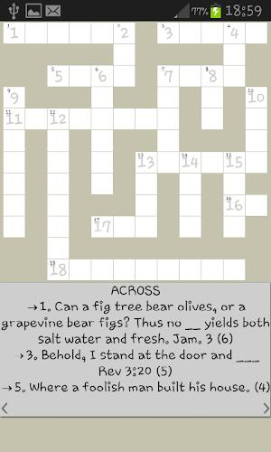 Bible Crossword Ekran Görüntüsü 3