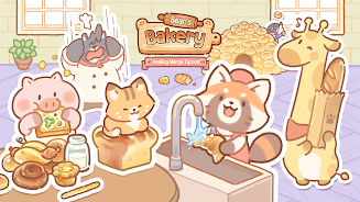 Bear Bakery - Cooking Tycoon Schermafbeelding 0