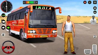 Indian Bus Simulator : MAX 3D Captura de tela 0