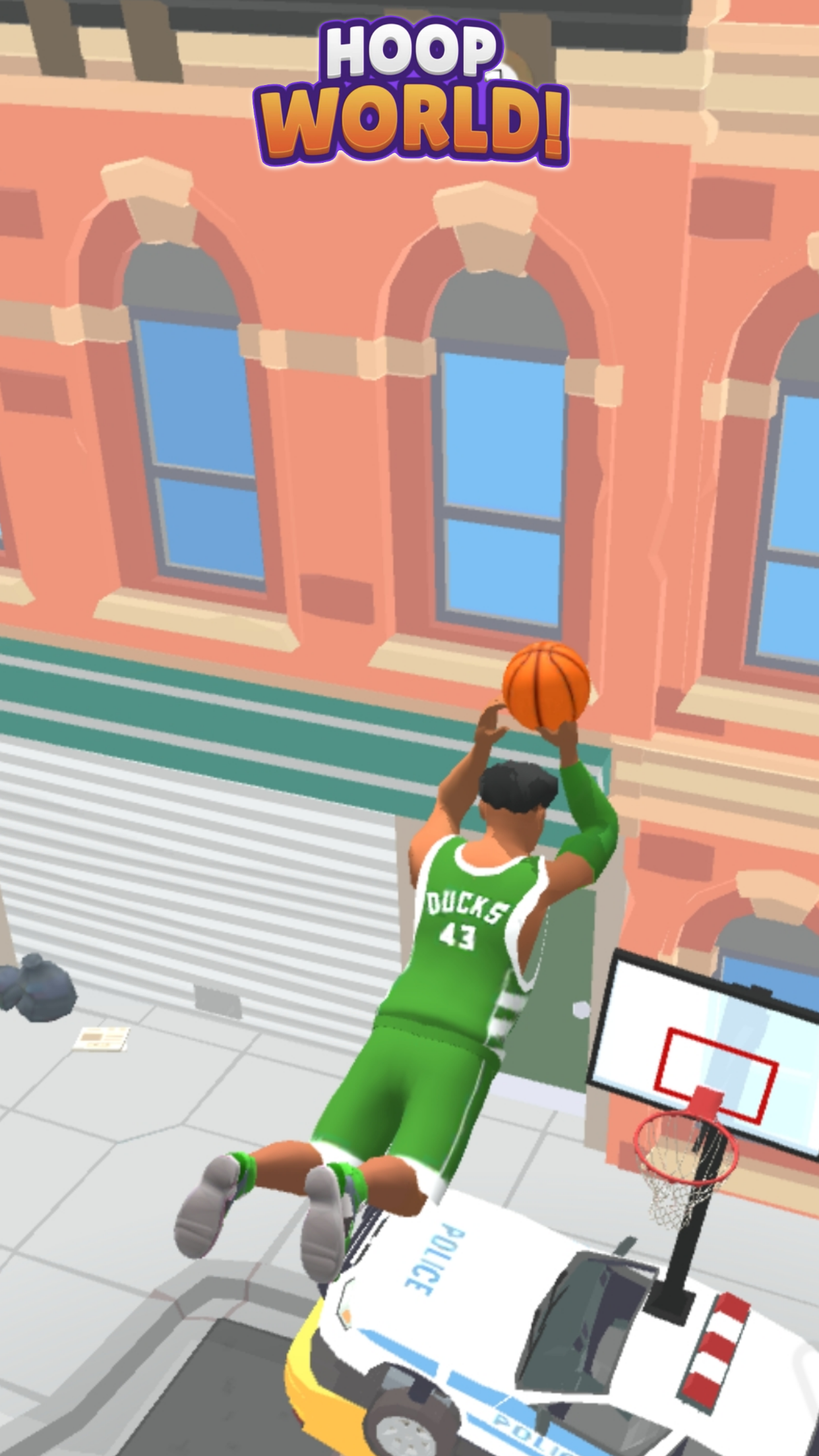 Hoop World: Flip Dunk Game 3D Capture d'écran 1