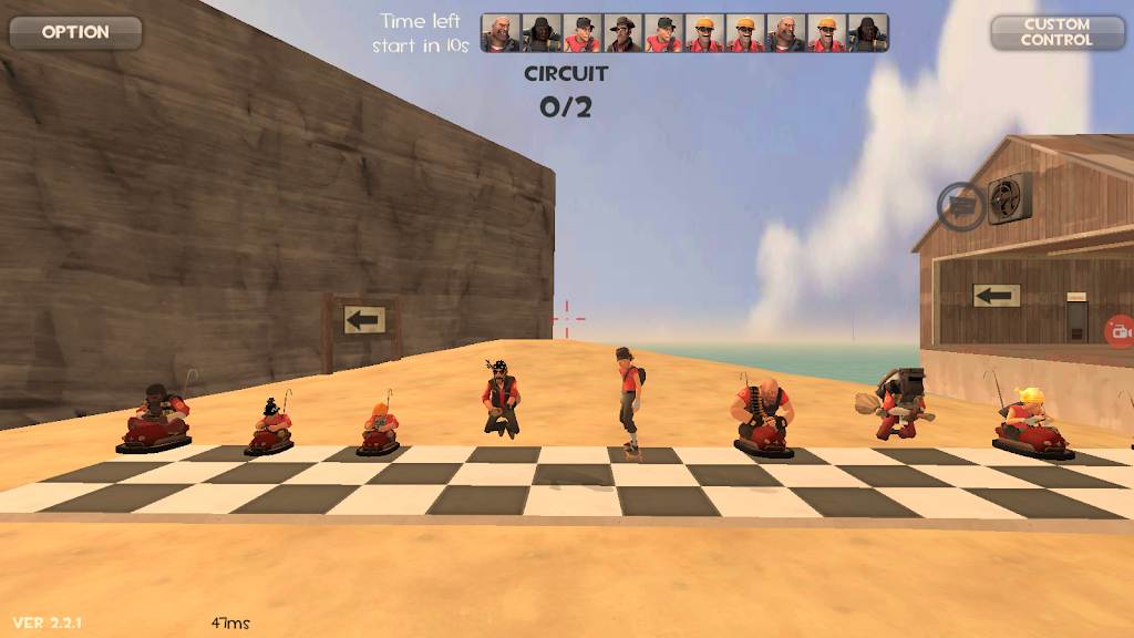 Team Kart Fortress TF2 Mobile Скриншот 2