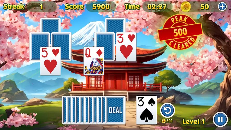TriPeaks Solitaire Challenge應用截圖第2張