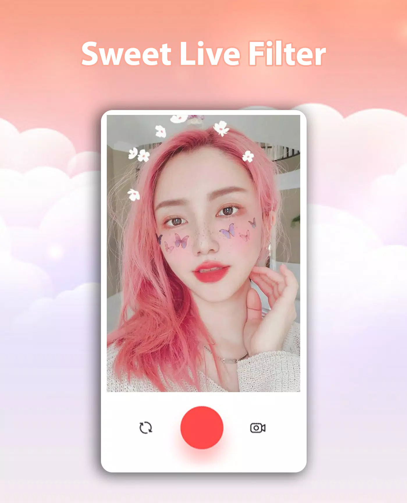 Schermata Sweet Live Filter 3