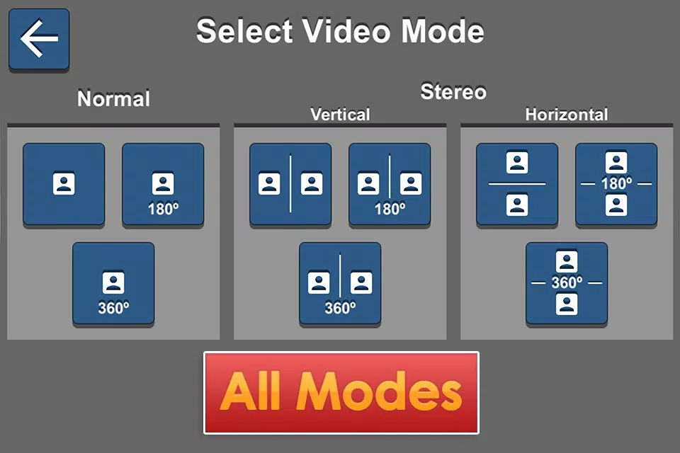 Schermata VaR's VR Video Player 2