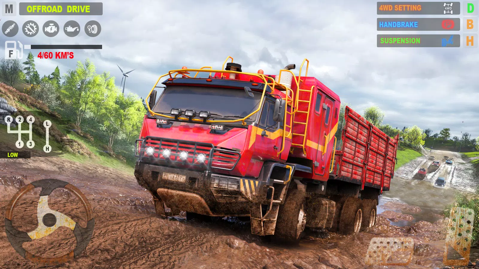 Offroad Mudrunner Games 3D 스크린샷 3