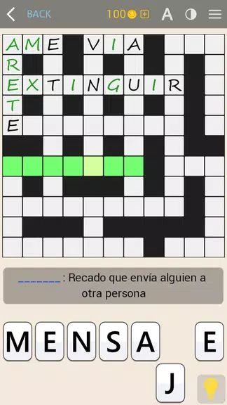 Crosswords Spanish crucigramas Screenshot 1