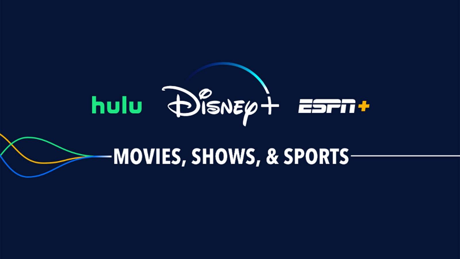 Disney+、HuluおよびESPN+バンドル