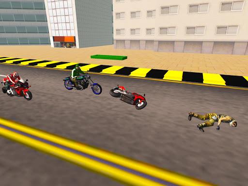 Bike Fighter: Bike Attack Race Stunt Zrzut ekranu 1