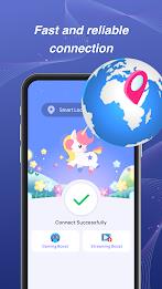 Unicorn VPN - Safe&Fast Proxy Tangkapan skrin 1