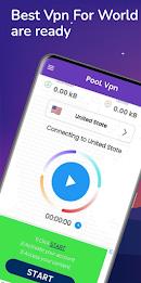 PooL Vpn - Super Fast Vpn Captura de pantalla 0