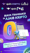 Ajaib Kripto: 0% Trading Fee ภาพหน้าจอ 1