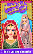 Indian Girl Wedding Salon Game Zrzut ekranu 1