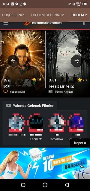 HDFilmcehennemi apk versi terkini