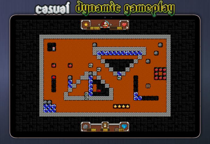 Catacombs: Arcade pixel maze Captura de tela 0