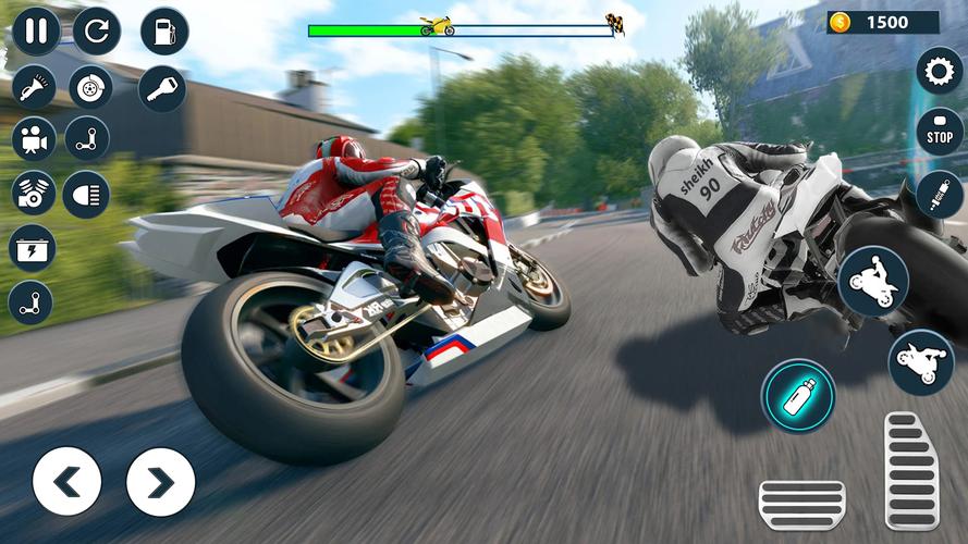Street Bike Drag Racing Games Captura de pantalla 1