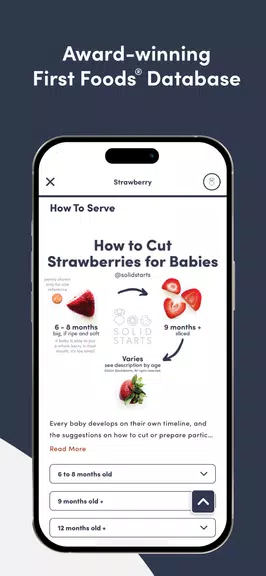 Solid Starts: Baby Food App Скриншот 2