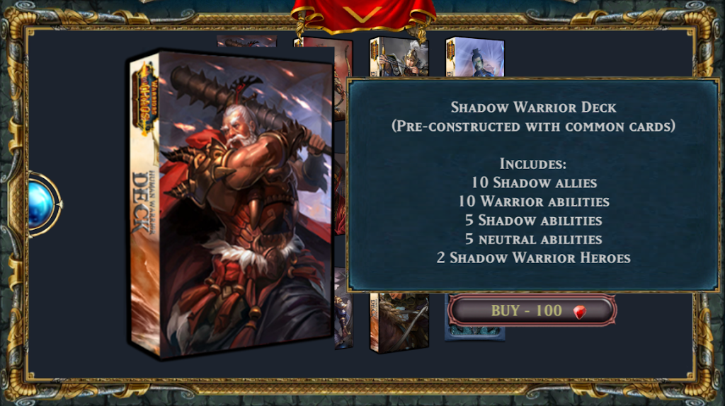 Schermata Warrior Era 0