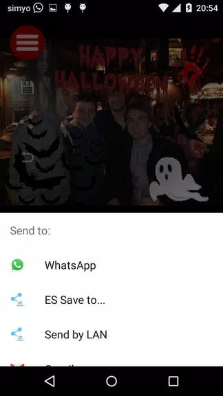 Halloween Photo stickers Schermafbeelding 3
